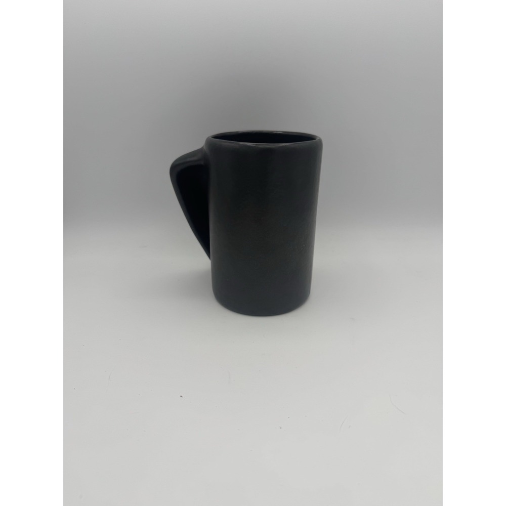Beauce Quebec MCM Mug Black Canada 1960's Unique Glaze Tea Coffee Cup